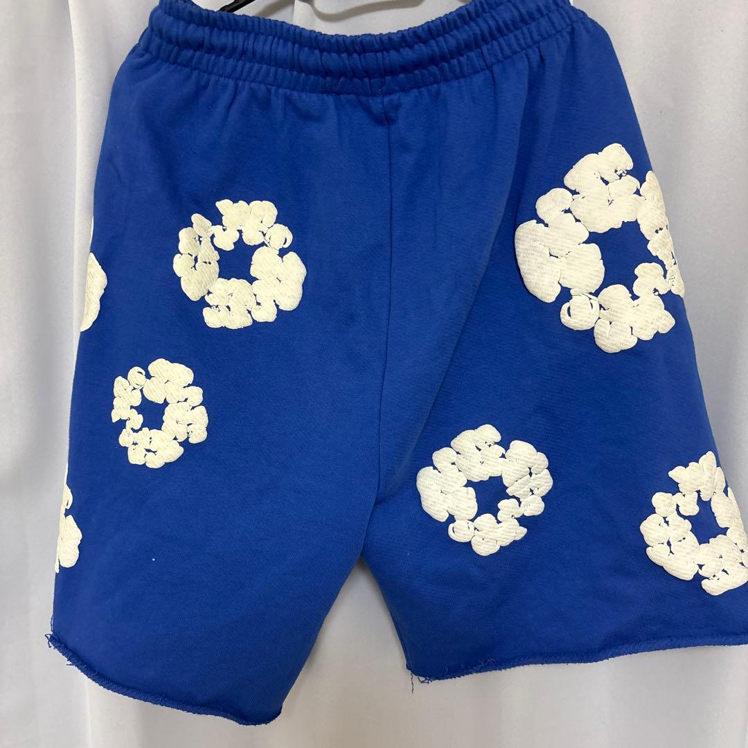 denim tears ハーフパンツ ブルー mサイズ