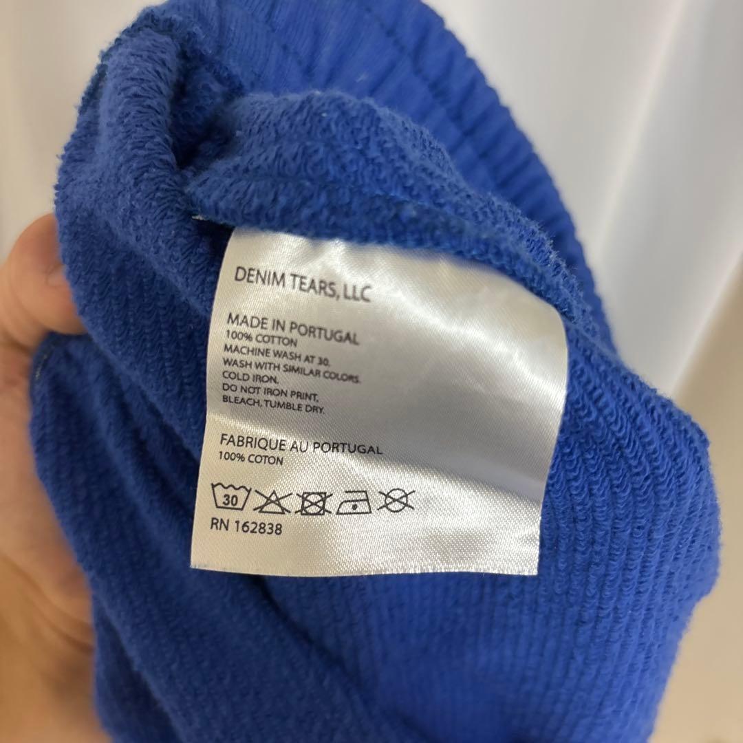 denim tears ハーフパンツ ブルー mサイズ