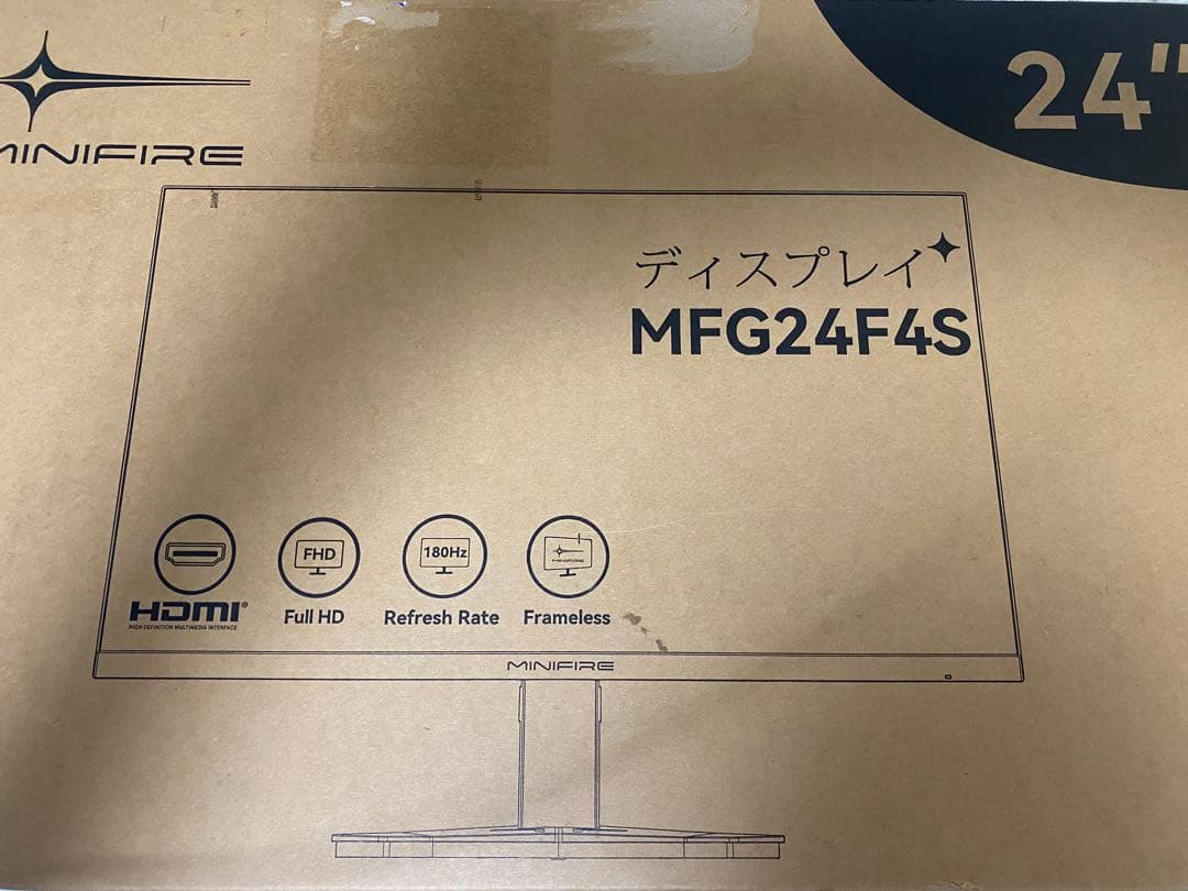 MINIFIRE ゲーミングモニター　24インチ　180hz