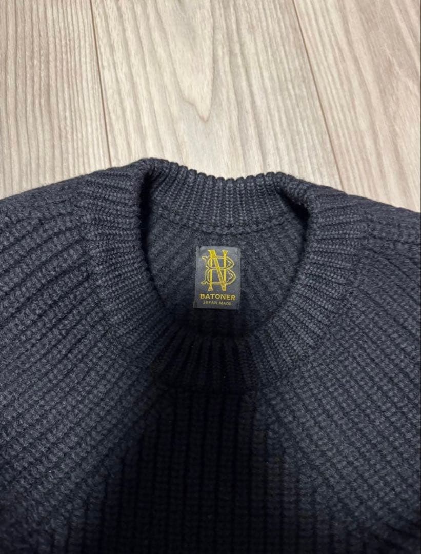C*a様 バトナー batoner シグネチャークルーネックニット　サイズ2