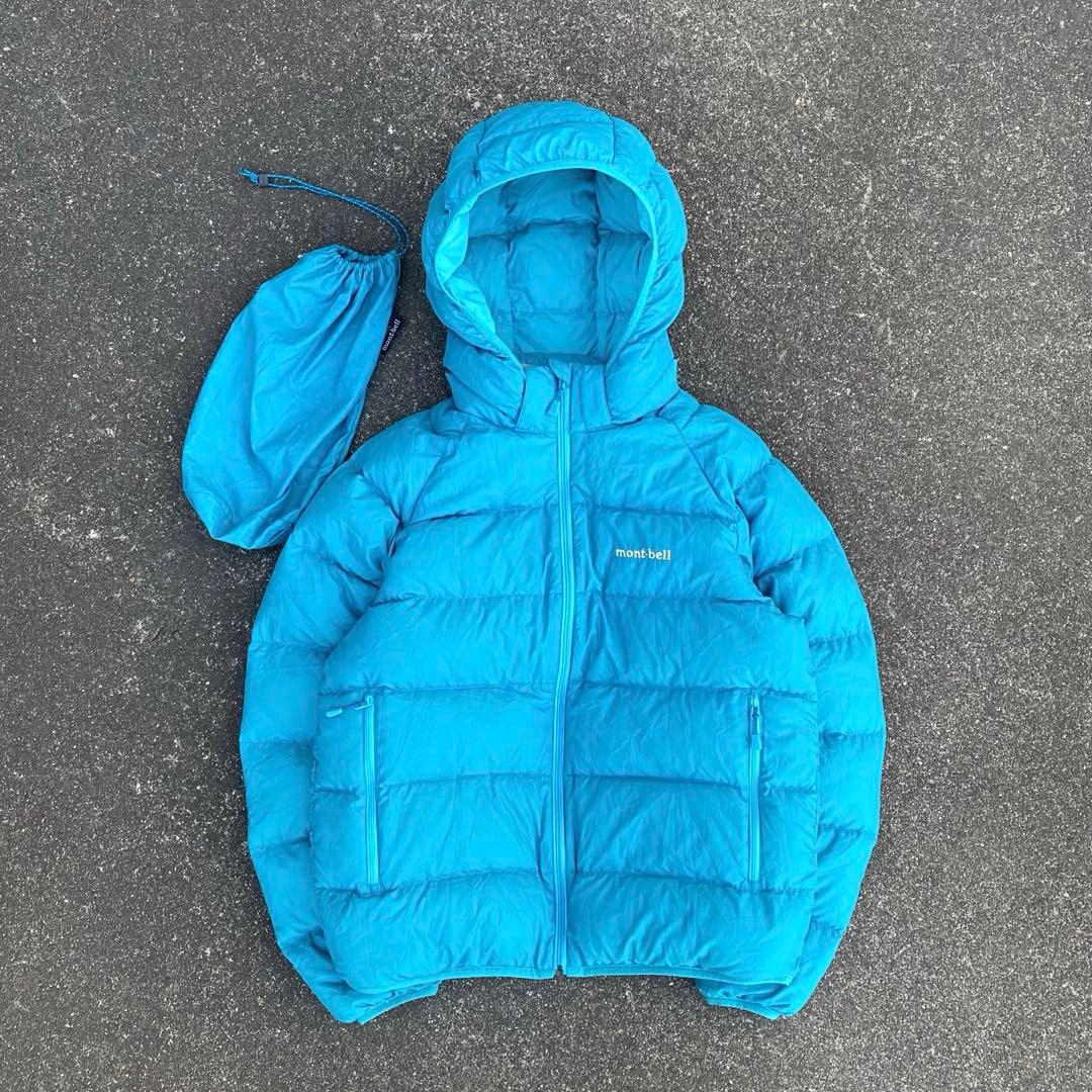 極美品 00s montbell 短丈 ダウンジャケット y2k teck 人気