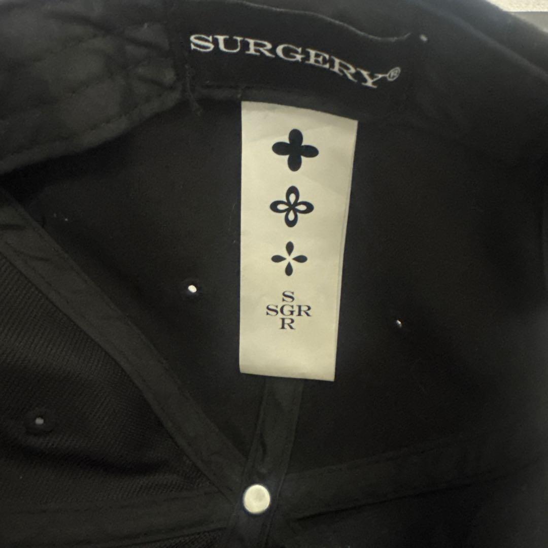 surgeryメタルクローバーロゴキャップ　[リピータークーポン　タグ　袋付き]