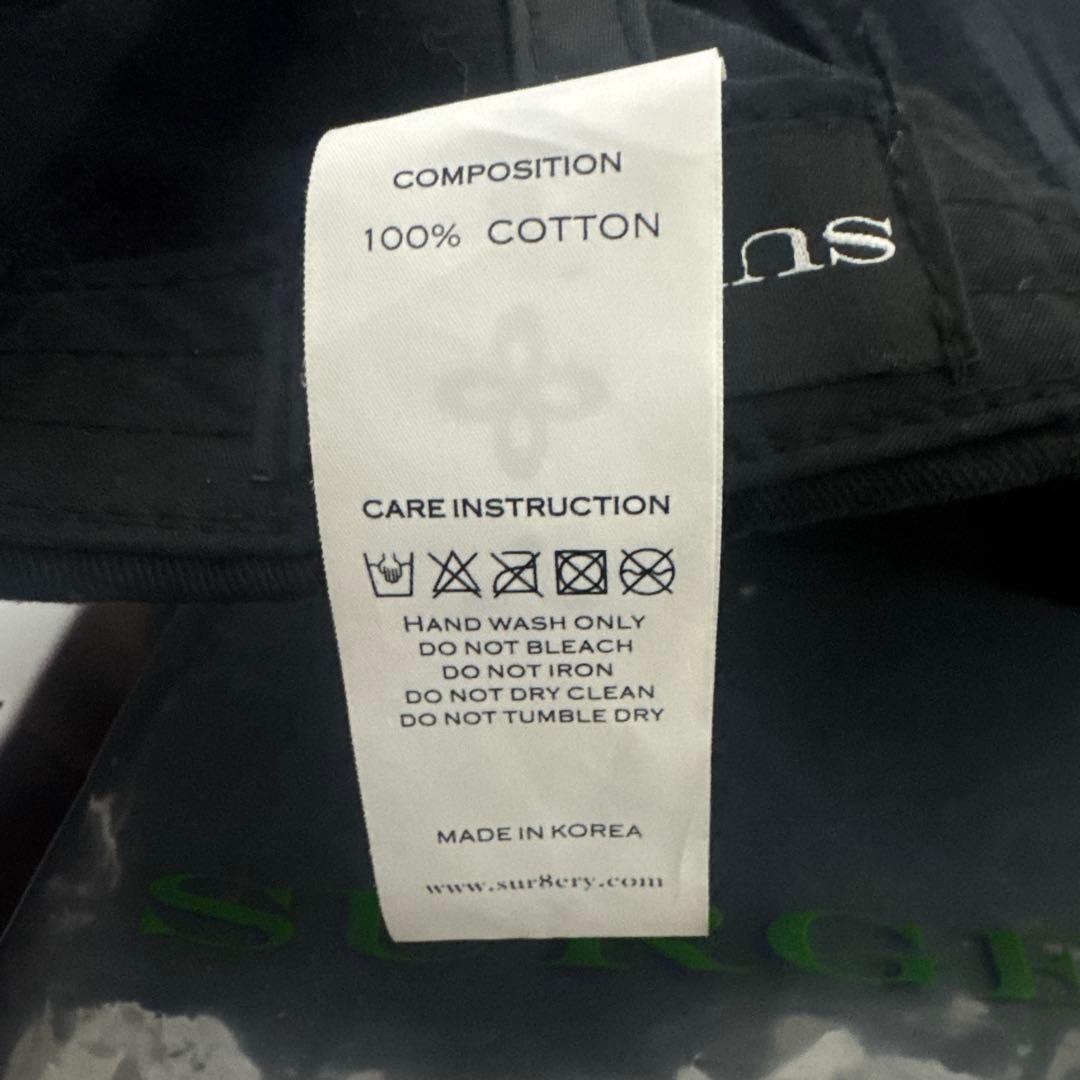 surgeryメタルクローバーロゴキャップ　[リピータークーポン　タグ　袋付き]