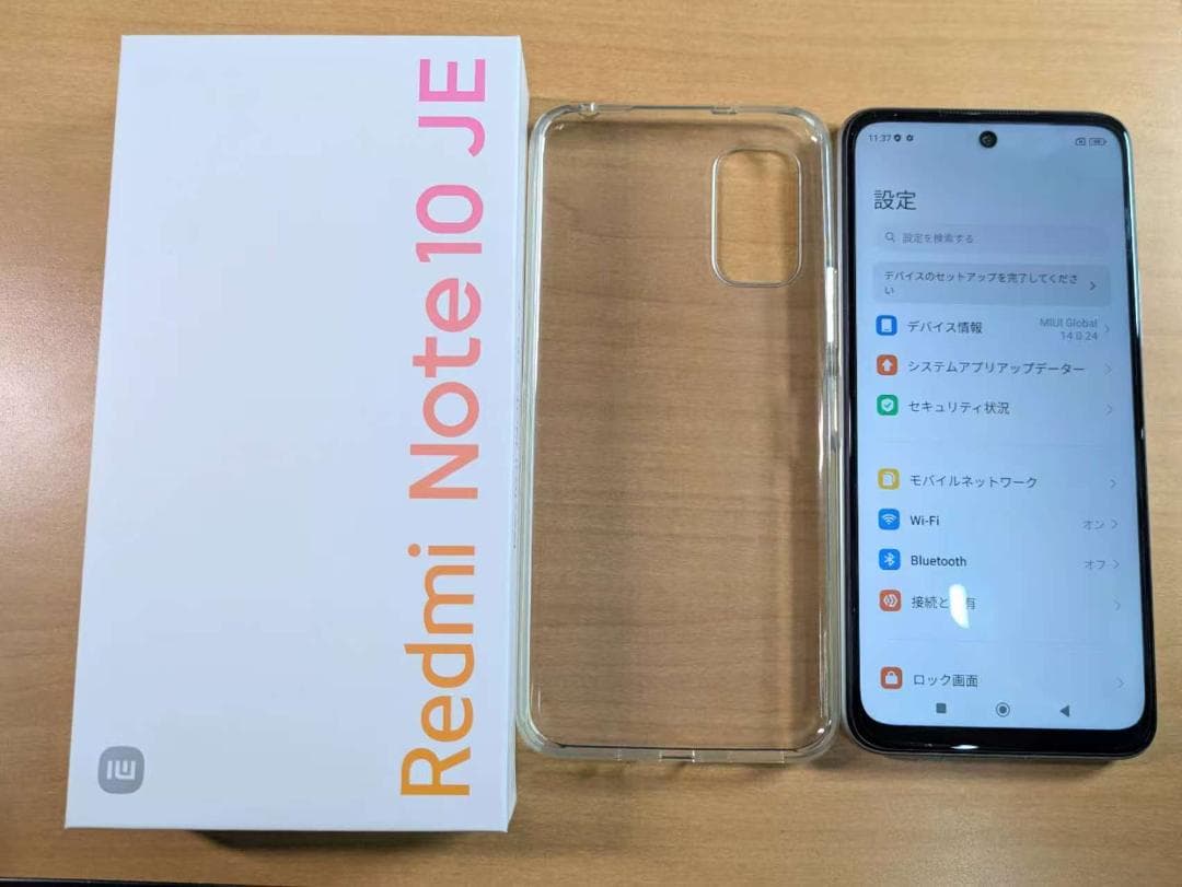 スマートフォン本体 Redmi Note 10JE XIG02 64GB