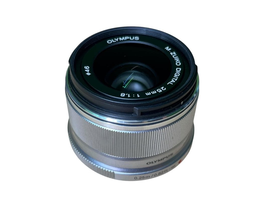 オリンパス カメラレンズ M.ZUIKO 25mm f1.8 単焦点レンズ 美品
