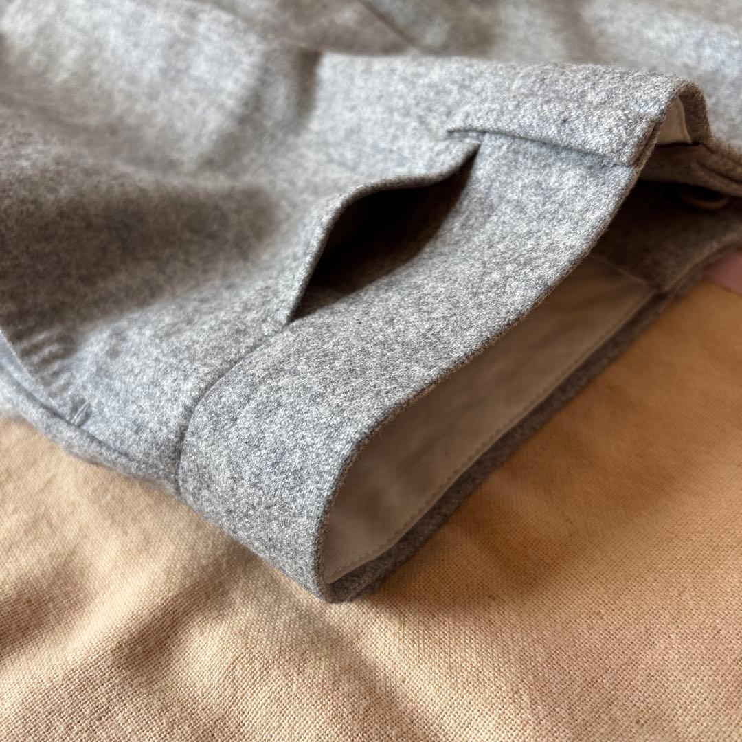 HERMESエルメス　上質なウール100% メンズ　スラックス　イタリア製