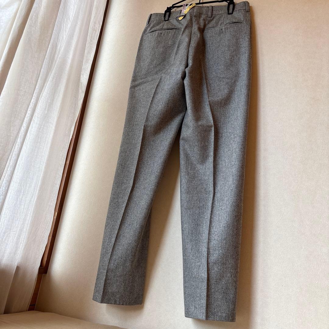 HERMESエルメス　上質なウール100% メンズ　スラックス　イタリア製