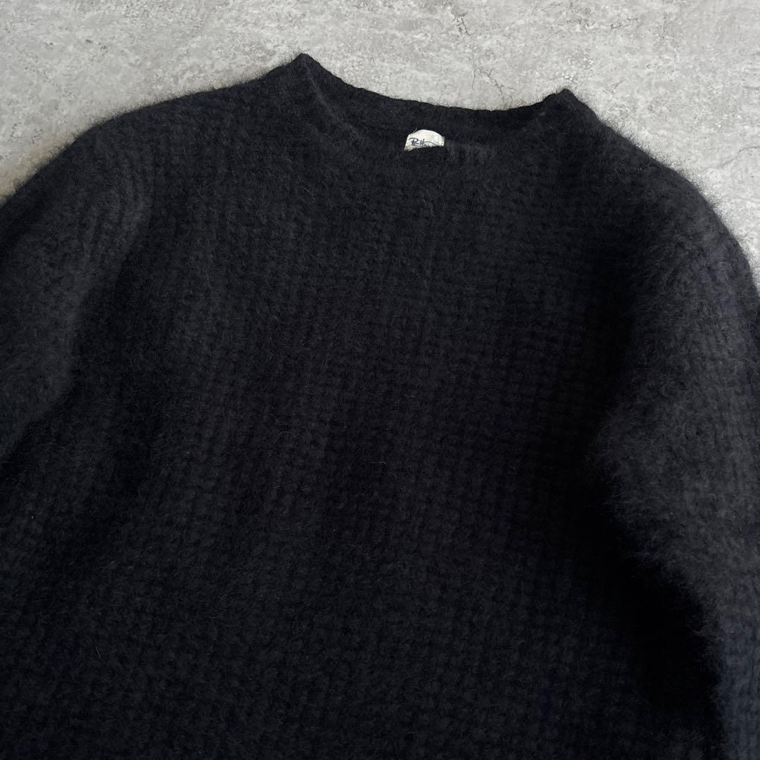 美品■Ron Herman ロンハーマン【M】ラクーンファー ニット ブラック