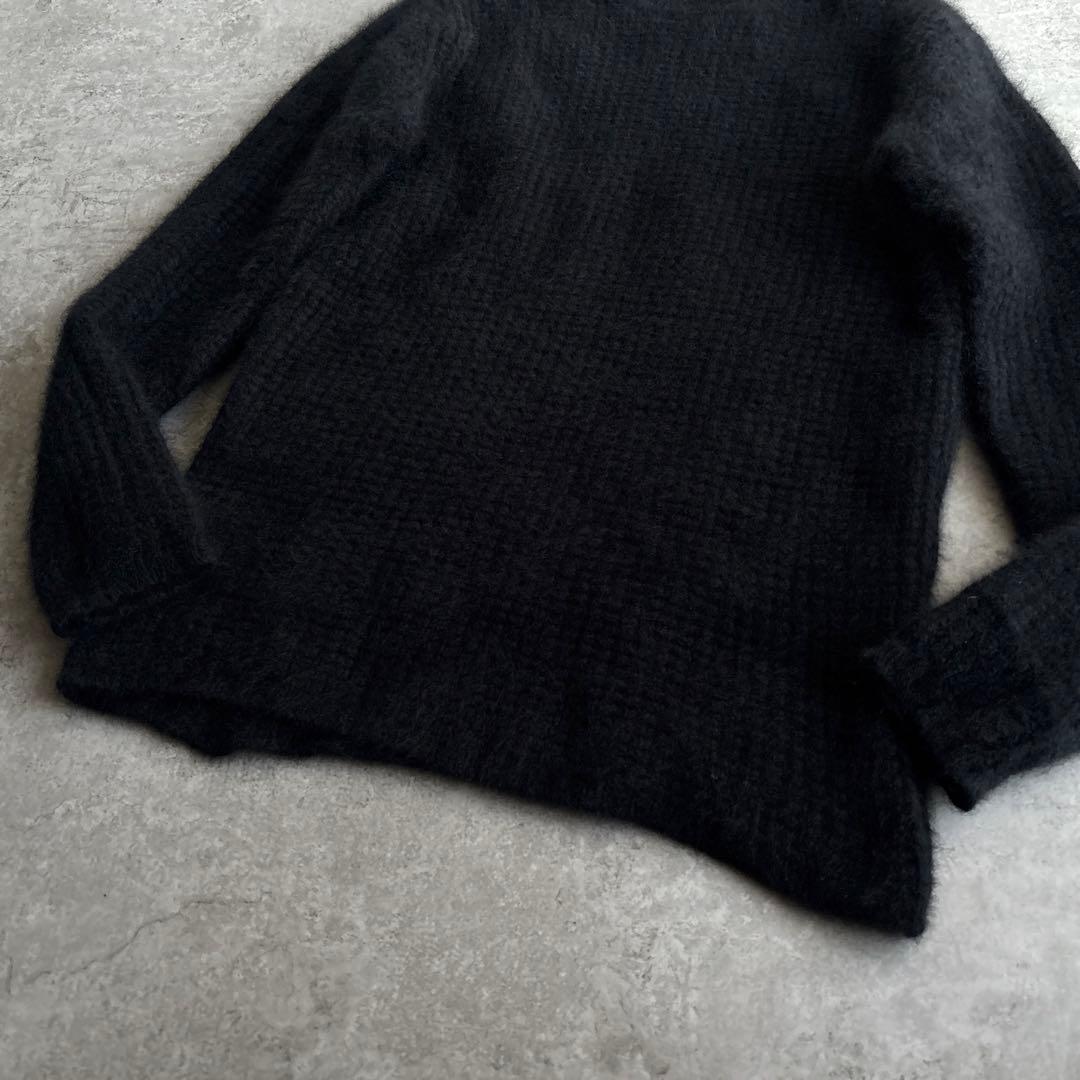 美品■Ron Herman ロンハーマン【M】ラクーンファー ニット ブラック