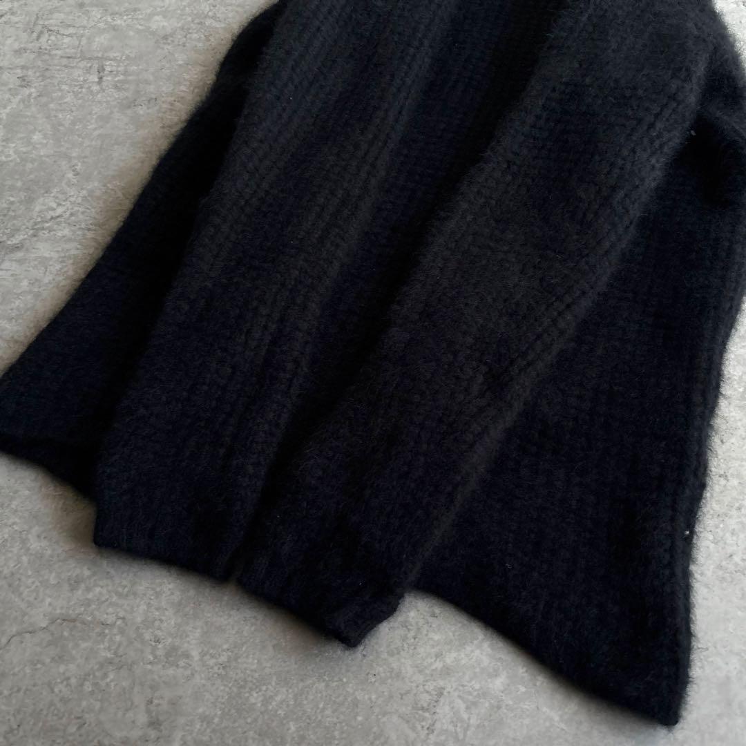 美品■Ron Herman ロンハーマン【M】ラクーンファー ニット ブラック