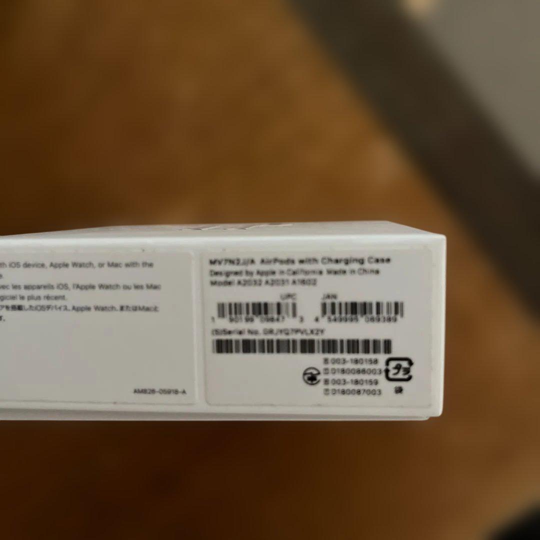 Apple Air Pods モデル番号A2023 正規品