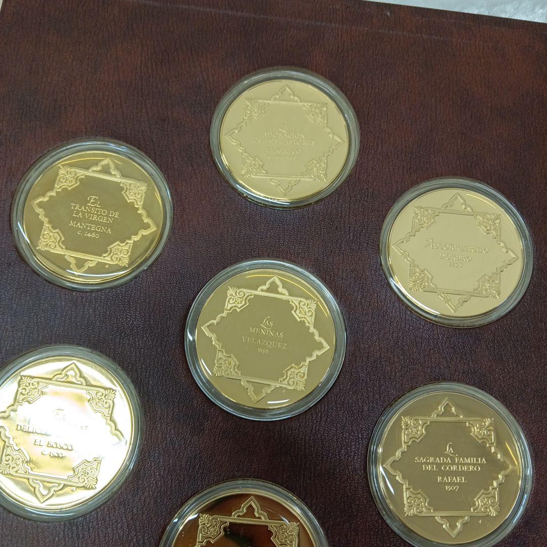 フランクリンミント ゴールドメダル セット 解説書付き 50枚