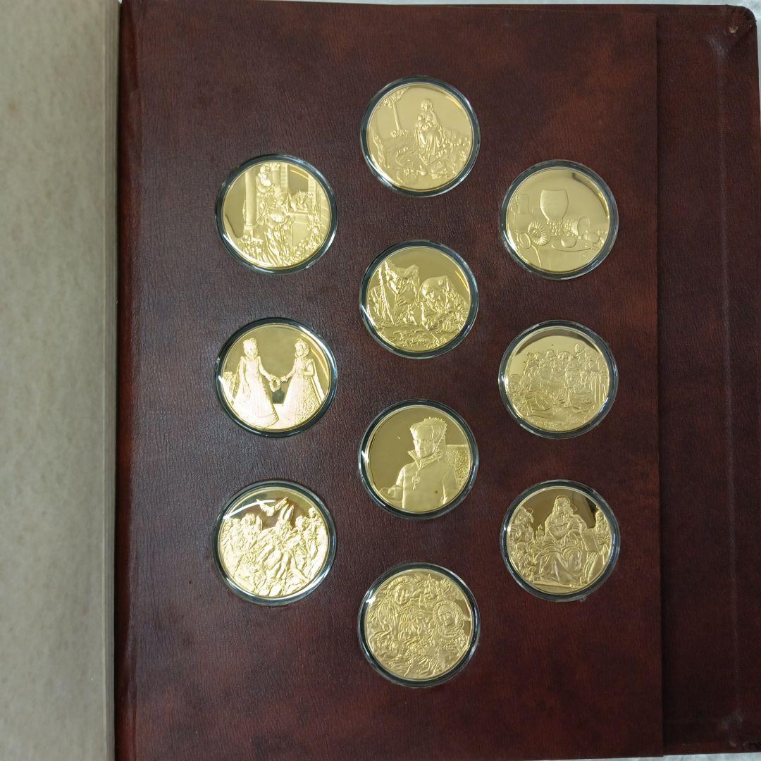 フランクリンミント ゴールドメダル セット 解説書付き 50枚
