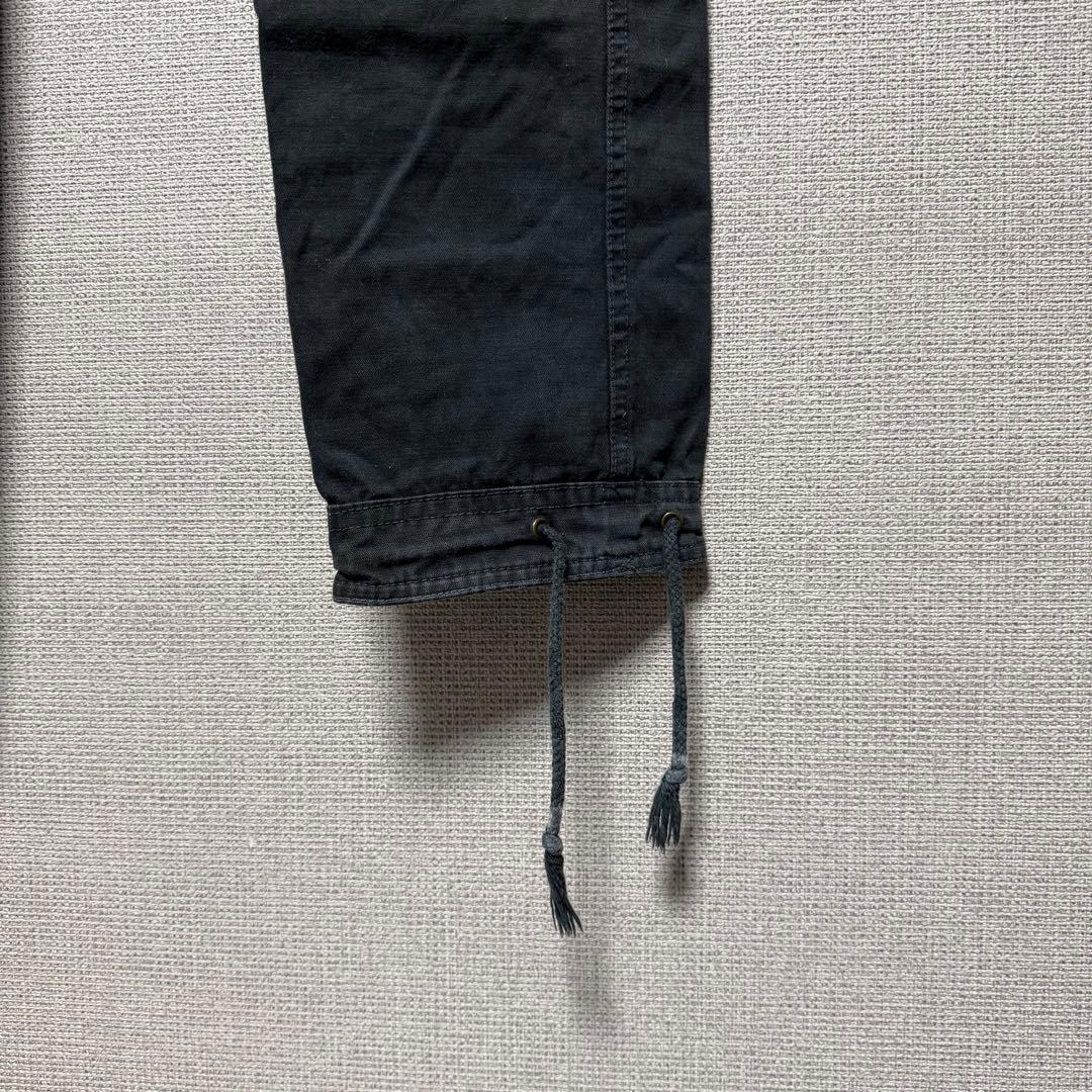 00s unknown ブラック ギミック カーゴパンツlgb