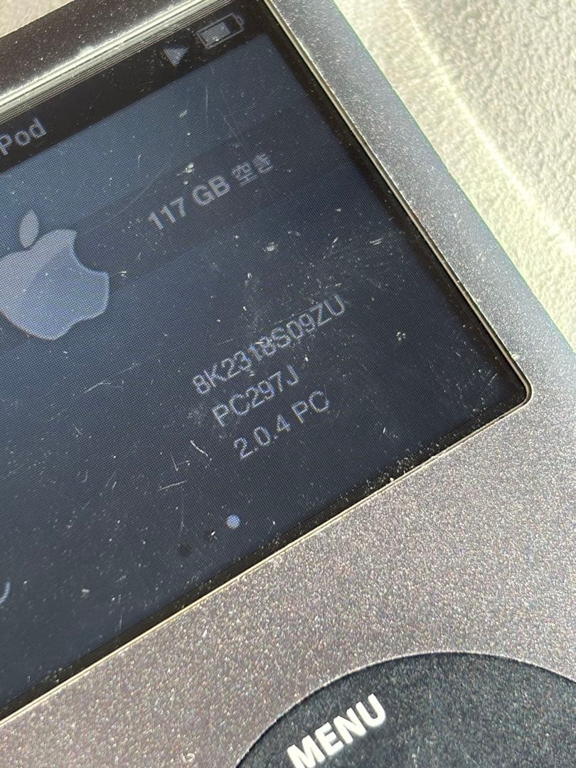 【整備品】Apple iPod Classic 第6世代 120GB A1238