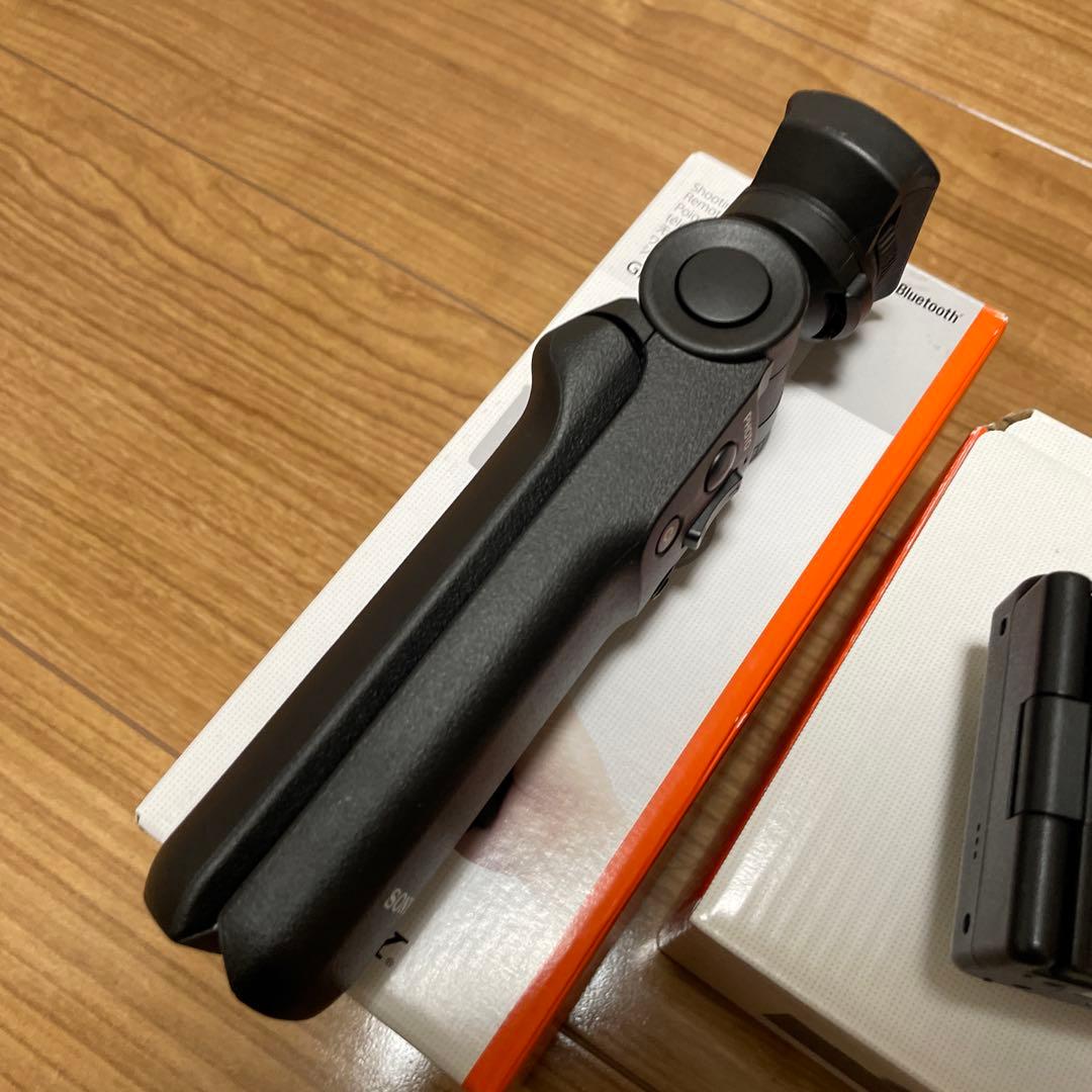 【美品】SONY VLOGCAM ZV-1F & シューティンググリップ セット