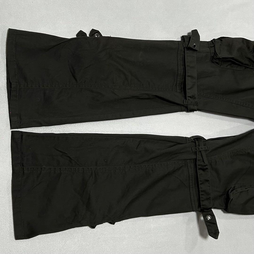 00s Semanticdesign フレア カーゴ ボンテージパンツ お兄系