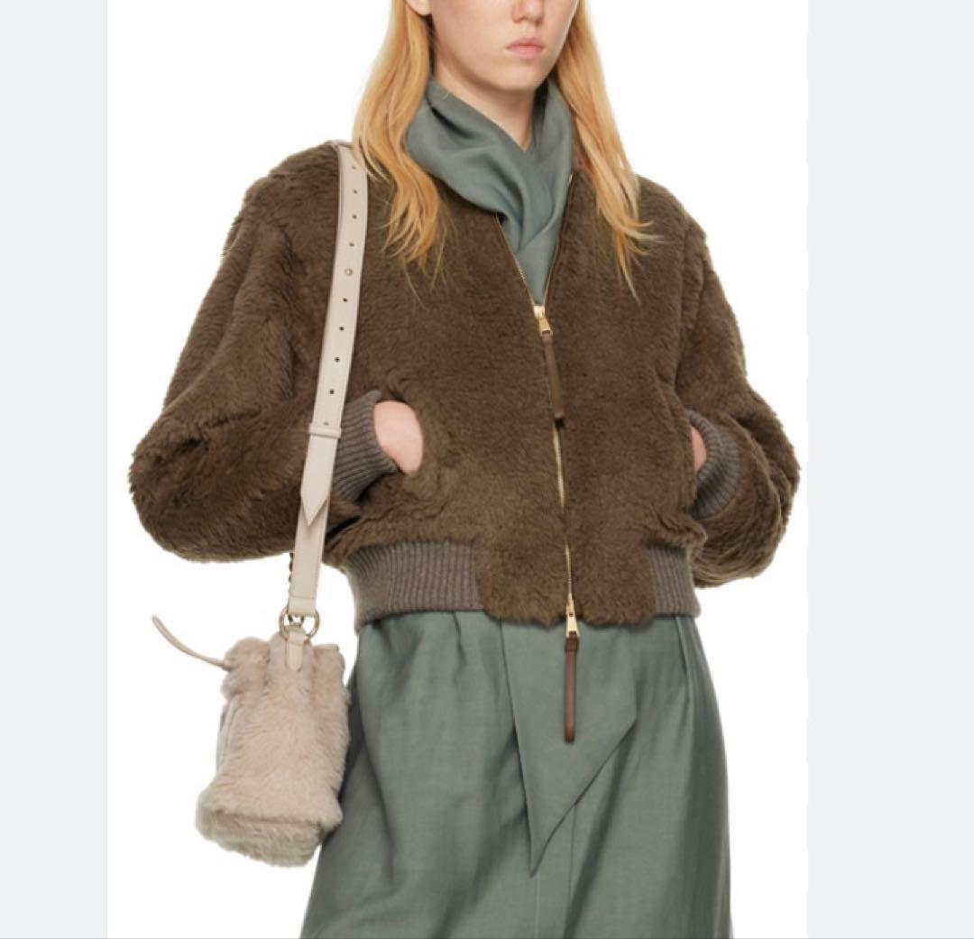 MaxMara マックスマーラ テディ ボンバージャケット SATURNO 38