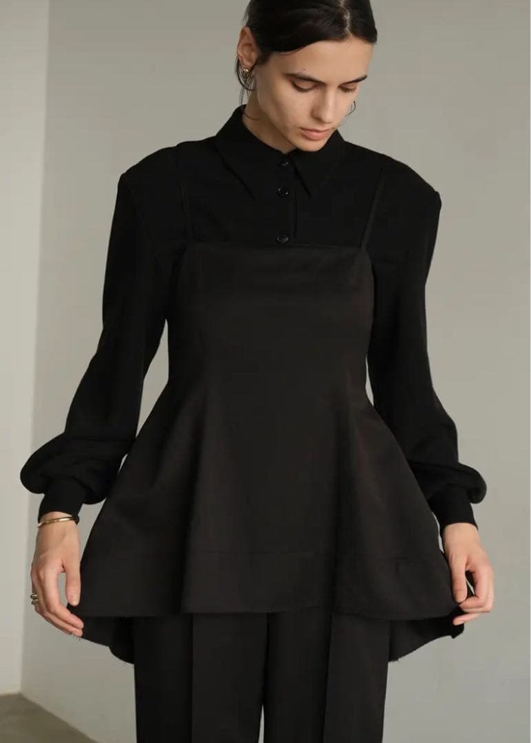 新品未使用　CLANE PEPLUM BUSTIER ALL IN ONE