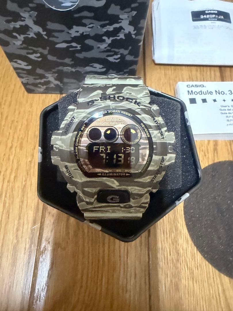 G-SHOCK 3420P JA 迷彩モデル