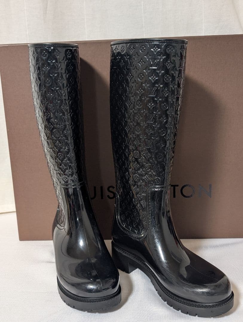 LOUIS VUITTON ルイヴィトン モノグラム レインシューズ 長靴