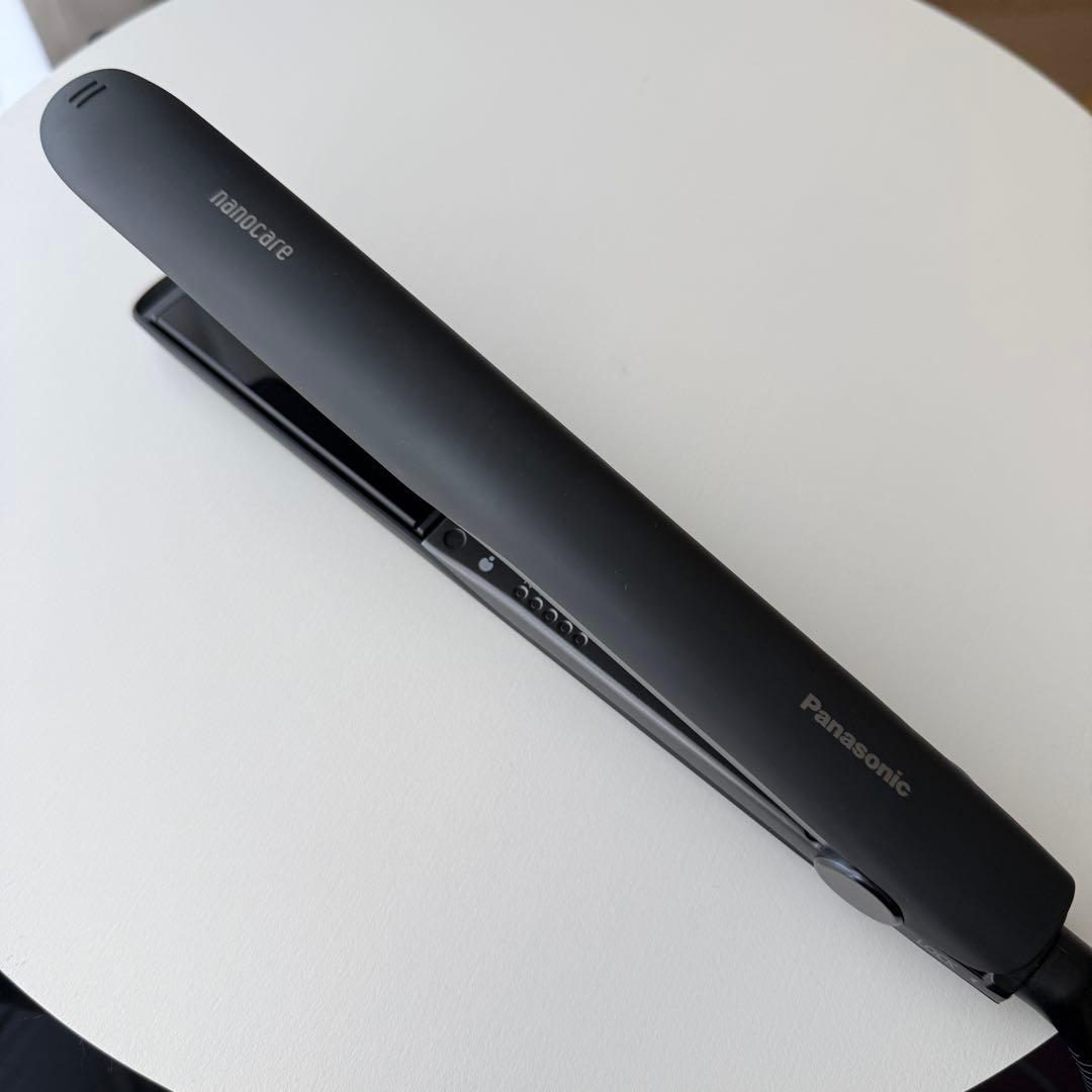 Panasonic nanocare ストレートアイロン ナノケア ブラック