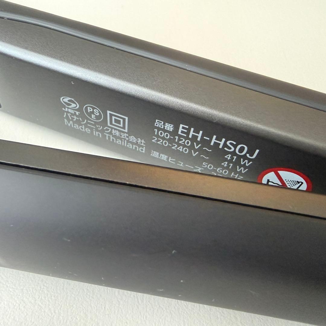 Panasonic nanocare ストレートアイロン ナノケア ブラック