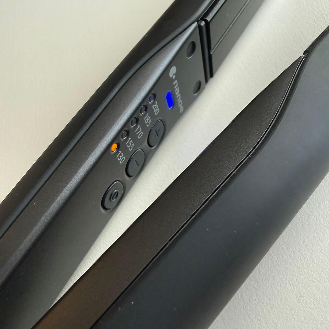 Panasonic nanocare ストレートアイロン ナノケア ブラック