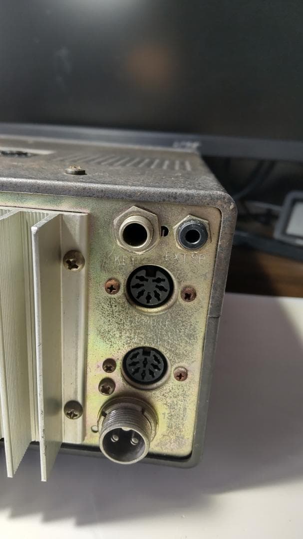 トリオTS-120V HF10W 機の修理品+マイク FT8入門に？