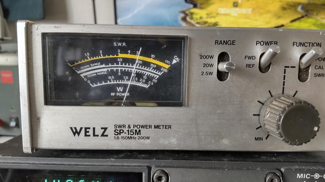 トリオTS-120V HF10W 機の修理品+マイク FT8入門に？