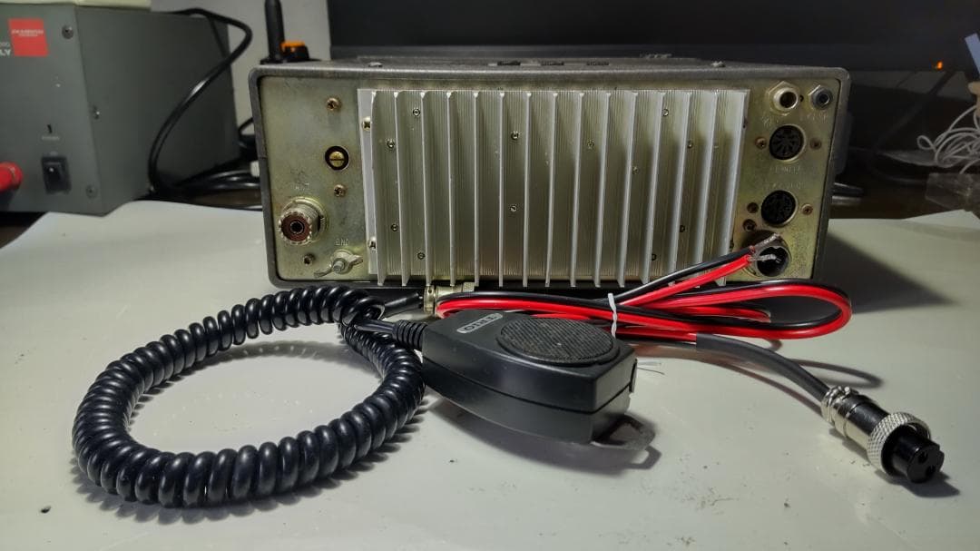 トリオTS-120V HF10W 機の修理品+マイク FT8入門に？