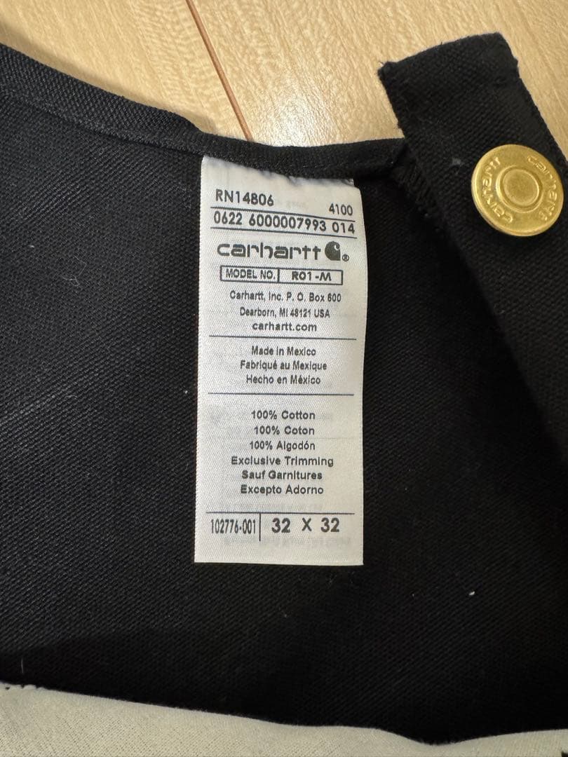 Carhartt カーハート ダックビブオーバーオール