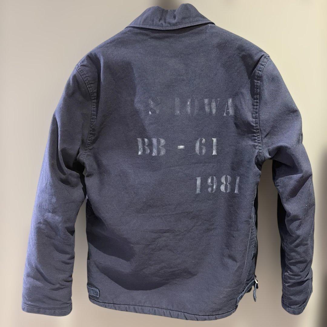 ゆ*け様 US NAVY デッキジャケット