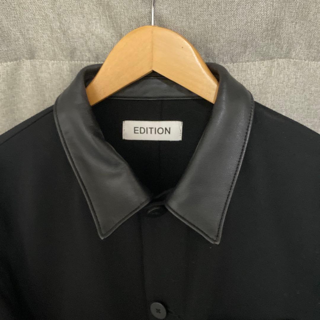 Edition ウールビンテージサテン カバーオール Mサイズ