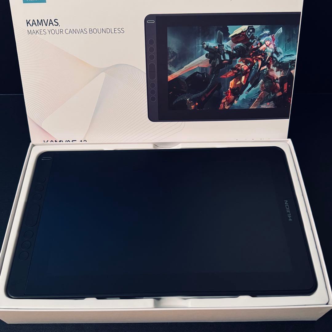 【ほぼ新品】Huion KAMVAS 13 液晶ペンタブレット本体 GS1331