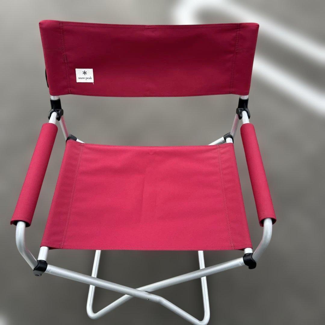 peak 折りたたみチェア バーガンディ　FD