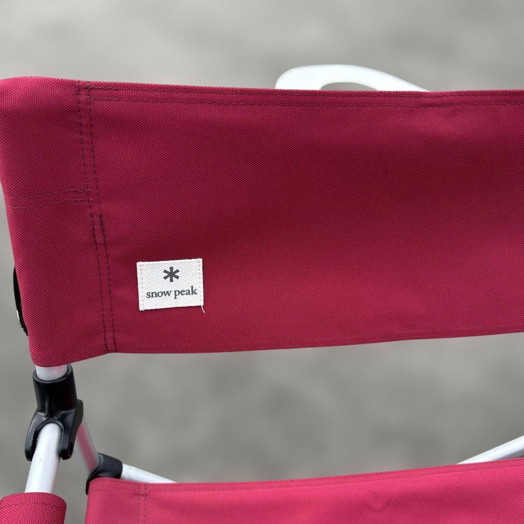  peak 折りたたみチェア バーガンディ　FD