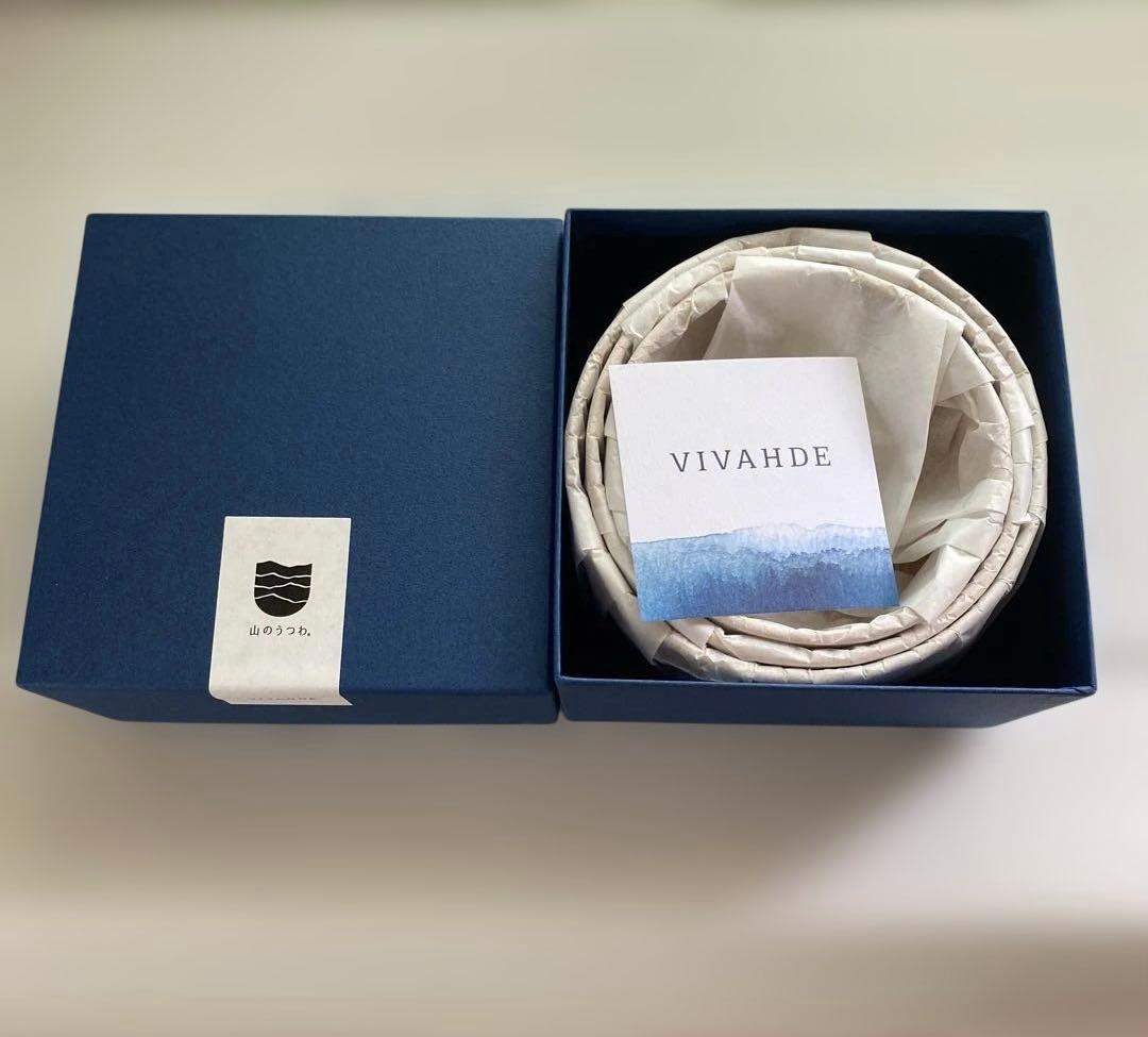 VIVAHDE 山のうつわ　木製円形食器セット