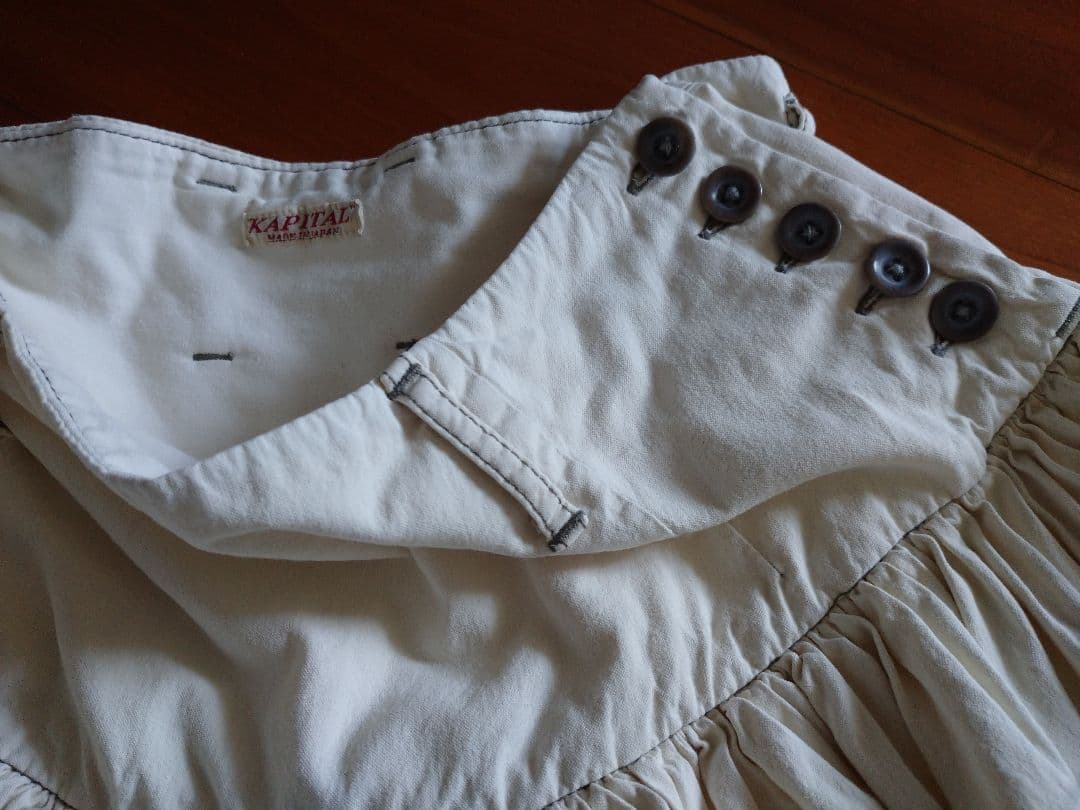 美品 00 キャピタル KAPITAL アミッシュパンツ パッチワーク