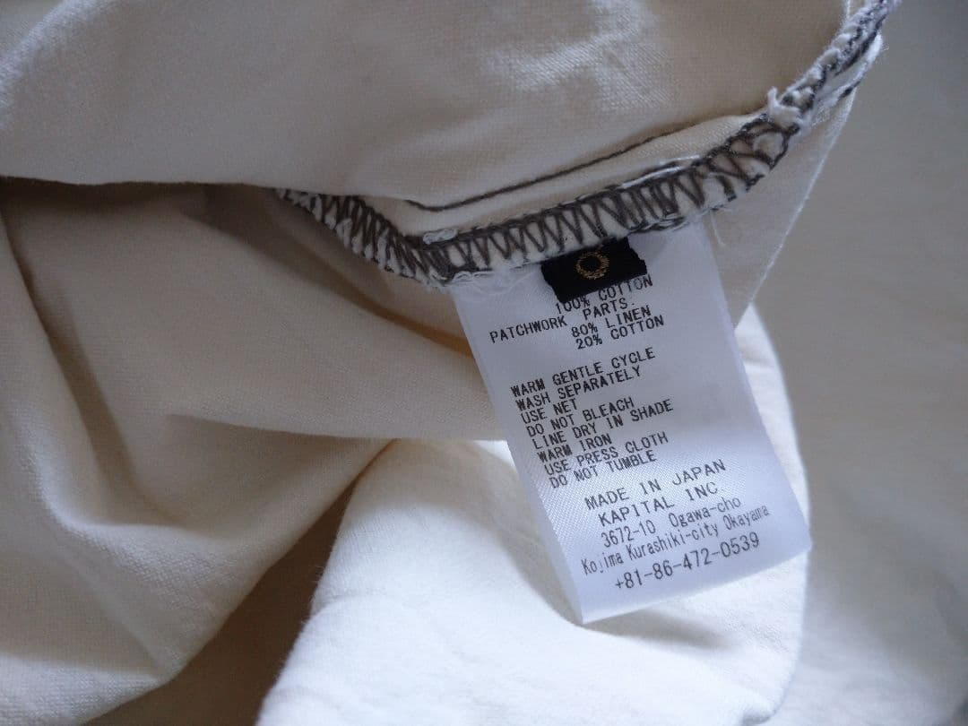 美品 00 キャピタル KAPITAL アミッシュパンツ パッチワーク