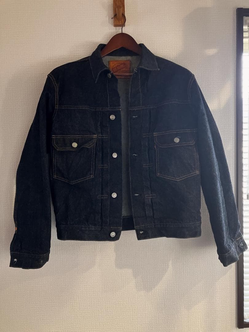 【ライドコハ】ドゥニーム/ウエアハウス 232 2ND デニムジャケット