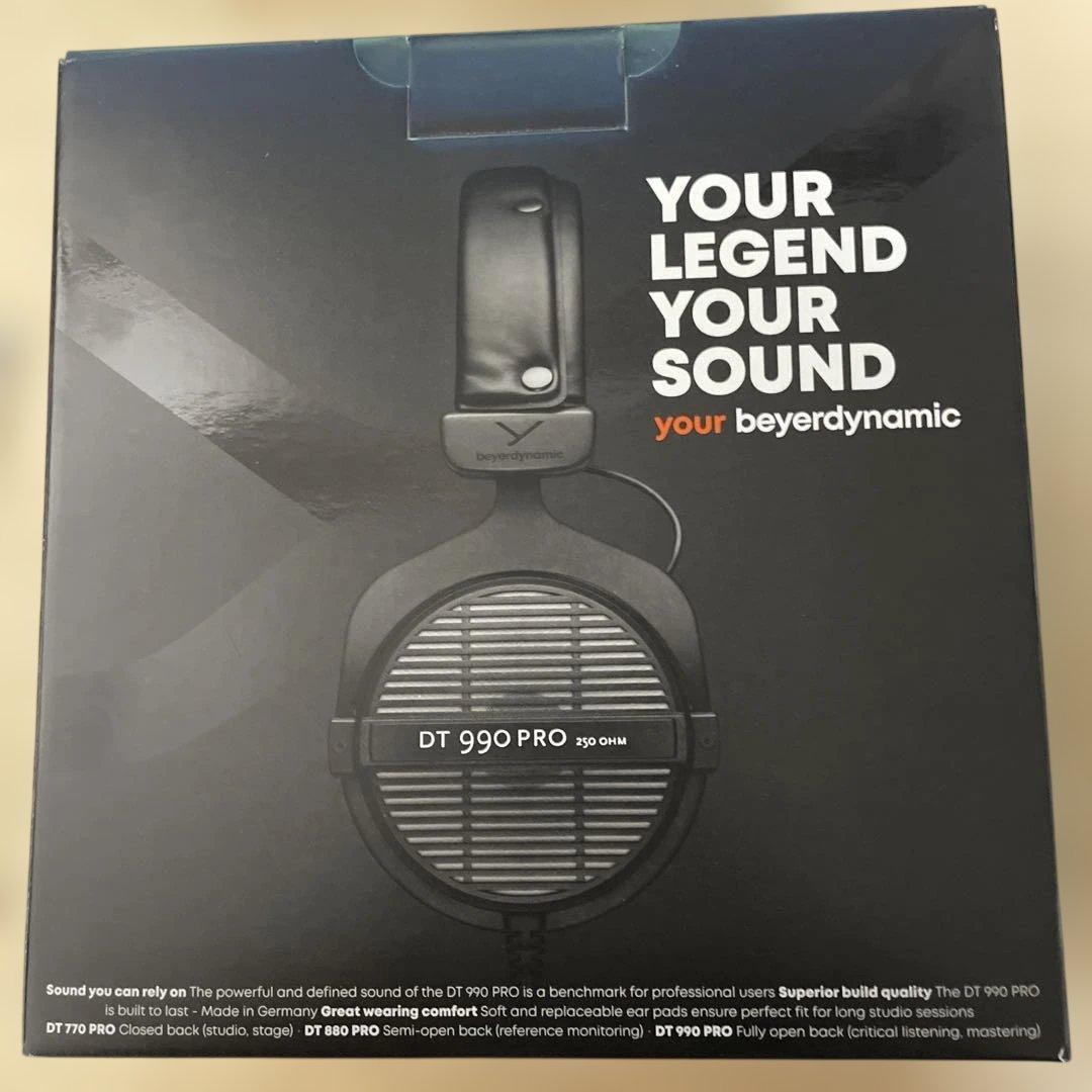 【 未開封イヤーパッド付 】beyerdynamic DT990PRO 250Ω