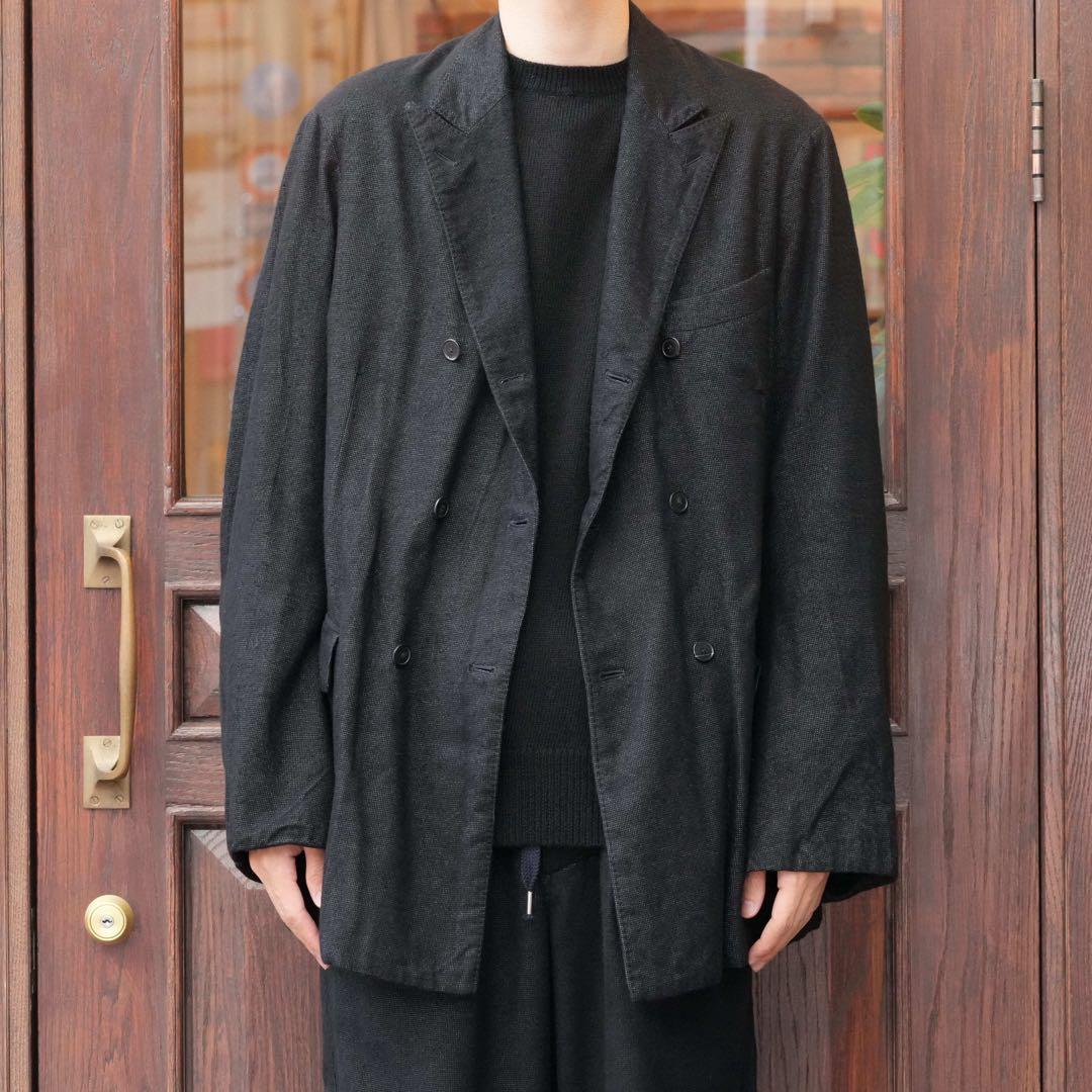 MAATEE&SONS ダブル無芯 GATHERED JKT SILKPIN