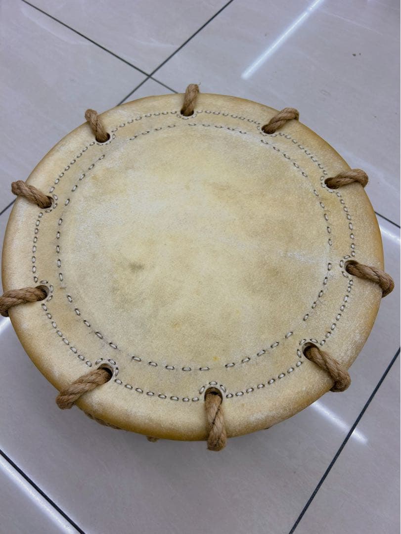 美品中古　締太鼓　ロープ締