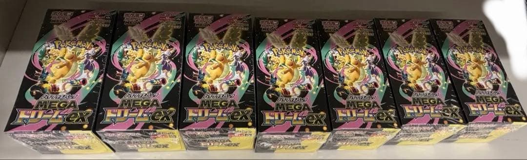 【シュリンク付き】 MEGAドリームex 7box