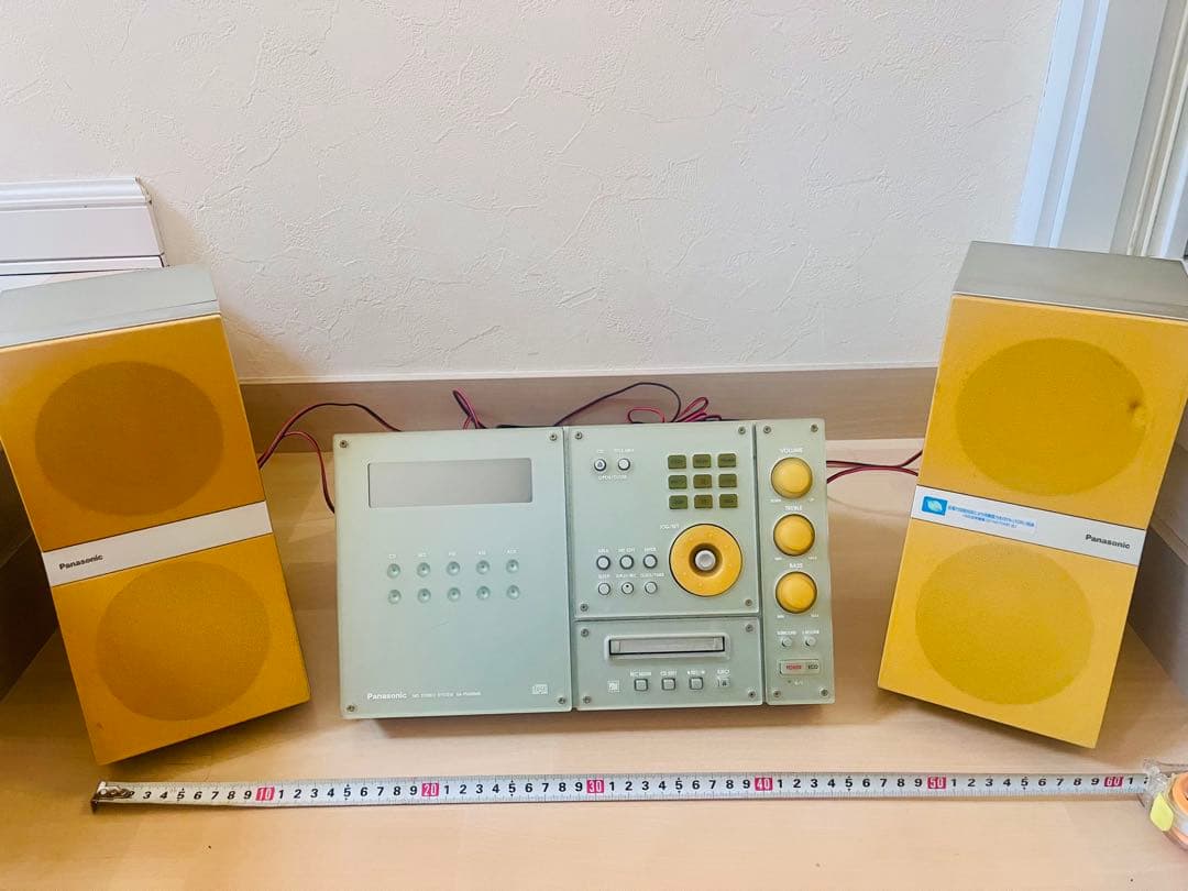 【動作確認済】Panasonic CD／MDコンポ SA-PM50MD