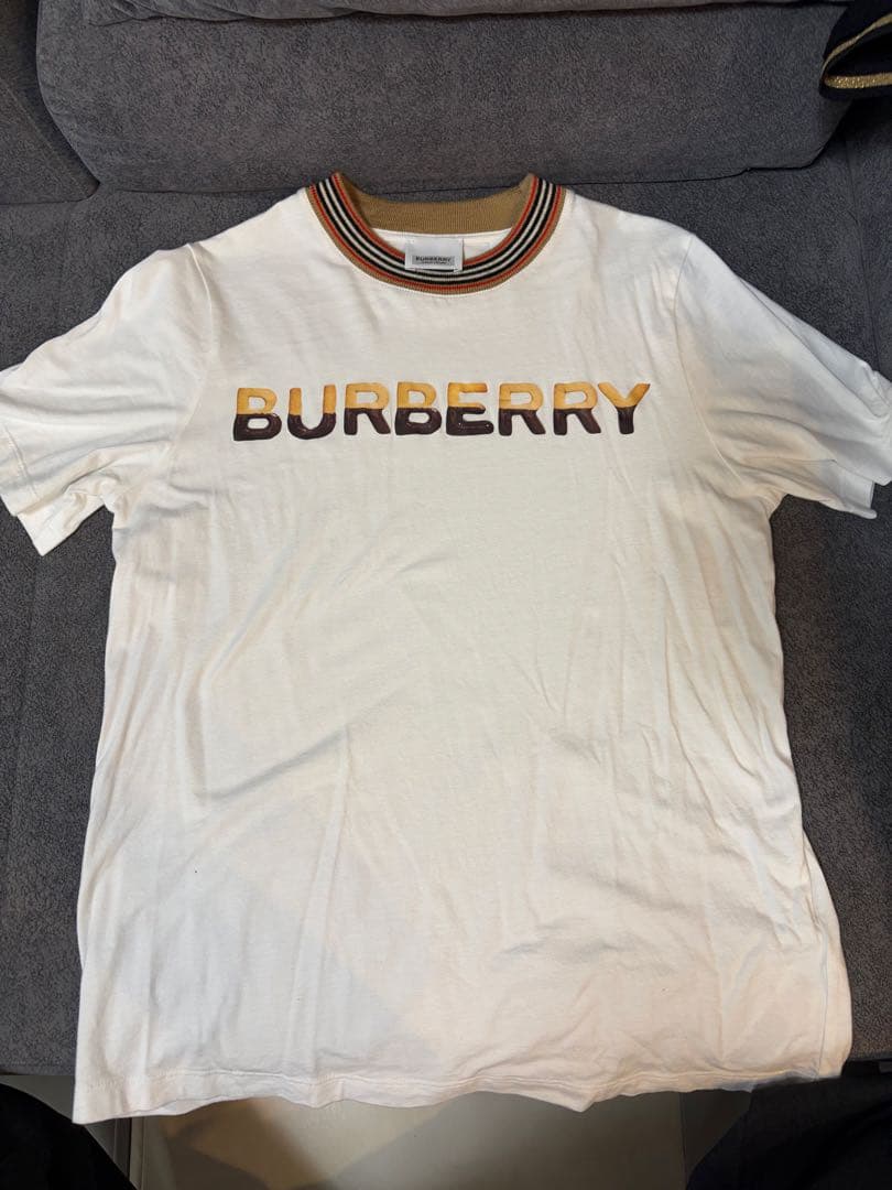 BURBERRY ロゴ Tシャツ ホワイト 14Y