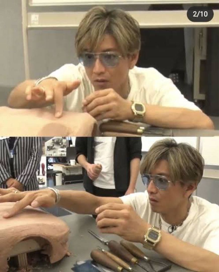 G-SHOCK GMW-B5000GD 電波ソーラー ゴールド 木村拓哉も着用