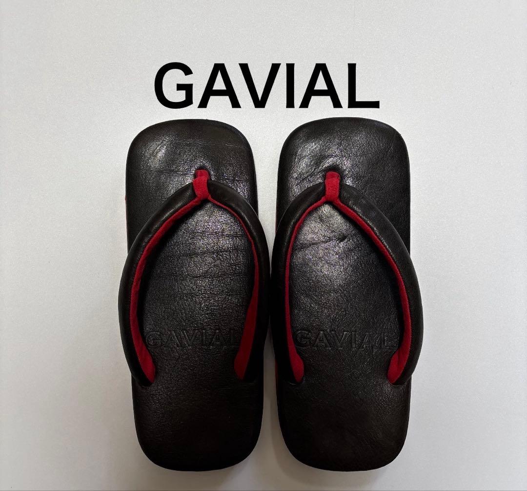 GAVIAL レザー下駄 ガヴィル　中村達也　ロザリオス　大和工房