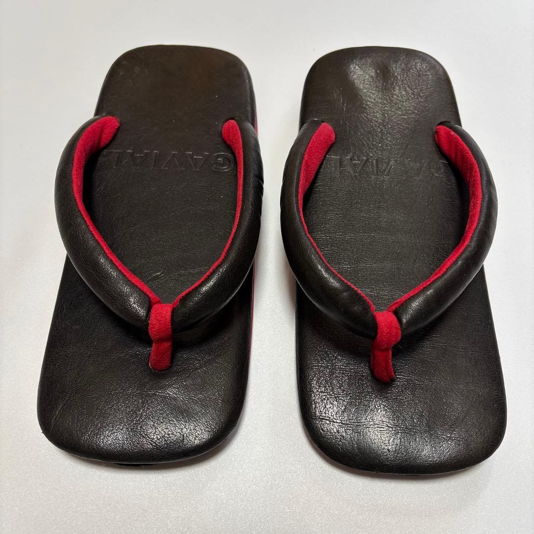 GAVIAL レザー下駄 ガヴィル　中村達也　ロザリオス　大和工房